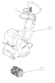 Section 05 Diagram and Parts List for SG-5  MK Diamond Grinder